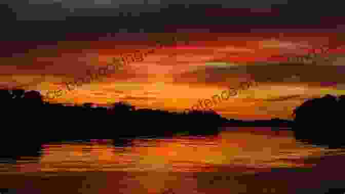 Vibrant Sunset Over The Suriname River Suriname Travel Guide: With 100 Landscape Photos