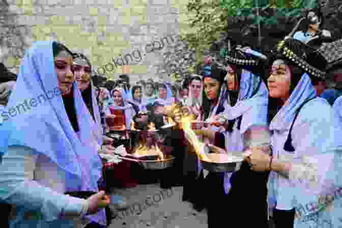 Yezidi Priests Performing Sacred Rituals Devil Worship: The Sacred And Traditions Of The Yezidis
