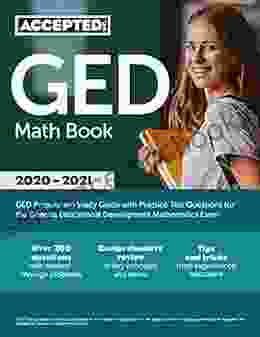 GED Math 2024: GED Preparation Study Guide With Practice Test Questions For The General Educational Development Mathematics Exam